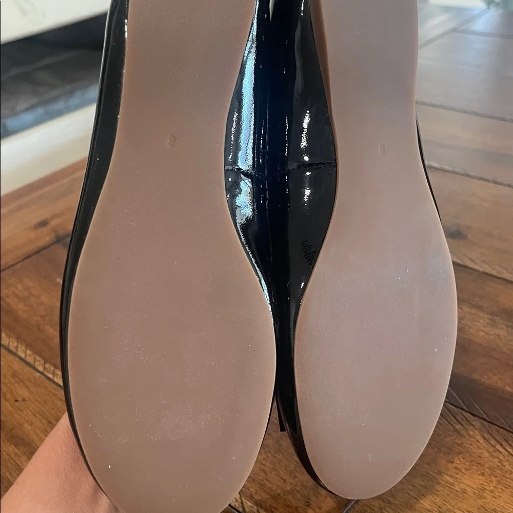 Martin  + Osa black patent leather ballet flats size 6